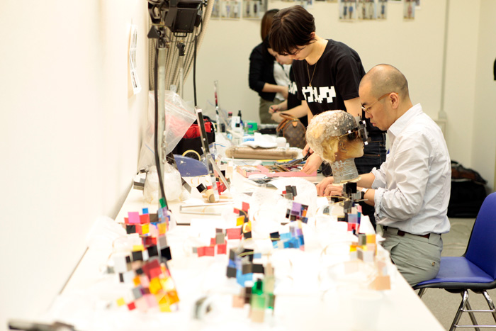 making the eyewear at anrealage 2011