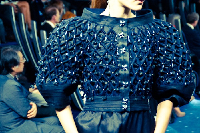 couture chanel ss 2012 tokyo detail