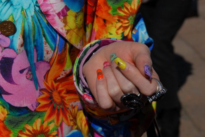 misha janette nail art pumpkins