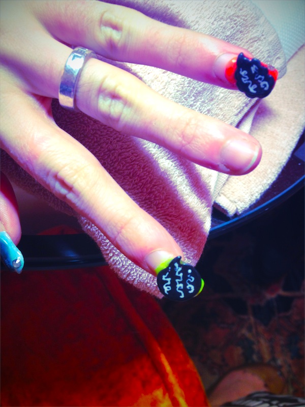 3D nails misha janette