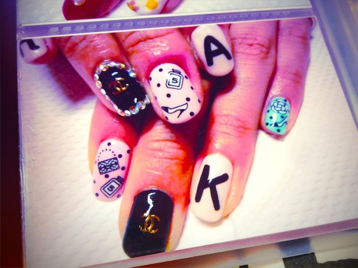 chanel nails